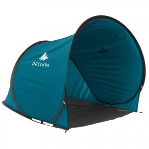 Quechua, 2 Second Pop Up Sun Shelter Tent in Teal, Size 1 Person