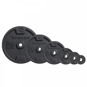 Corength 28 Mm Cast Iron Weight Training Weight in Black, Size 1.1 lb