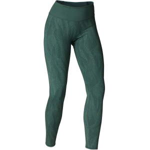 Kimjaly Women's Domyos Reversible Dynamic Yoga Leggings in Dusty Green, Size W26 L30