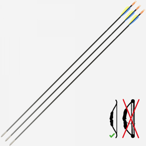 Geologic Carbon Arrows Tri-Pack Discovery 300 in Unspecified, Size 32