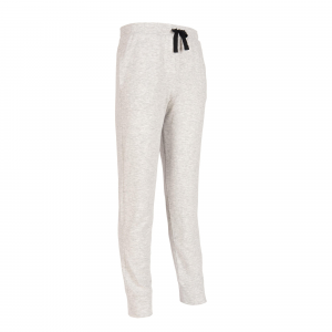 Domyos Girl's 100, Light Slim Gym Pants in Light Gray, Size 5-6 Years/3'7"-4'