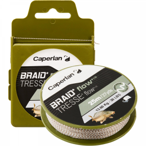 Caperlan Carp Fishing Leader Braid Flow C 82 Ft in Unspecified, Size 30 lbs