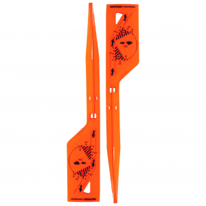 Solognac 30deg Angle Marker Pegs X2 - Orange. in Unspecified