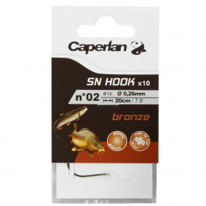 Caperlan Sn Hook Bronze Rigged Hooks in Unspecified, Size 22
