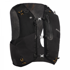 Kiprun Evadict 10 L Trail Running Bag - 1 L Water Bladder Included in Black, Size XS/S - 31.9" to 36.2"