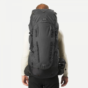 Forclaz Men's Mt900 Symbium2 70+10 L Backpacking Pack in Carbon Gray