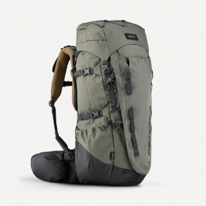Forclaz Men's Mt900 Symbium2 50+10 L Backpacking Pack in Khaki Brown