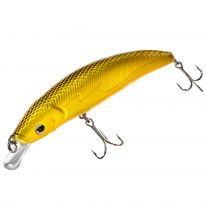 Caperlan Quizer 100 Floating Fishing Plug Lure - Orange in Unspecified