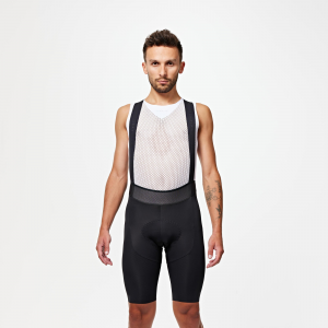 Van Rysel Men's Racer 3 Road Cycling Shorts in Black, Size 2XL