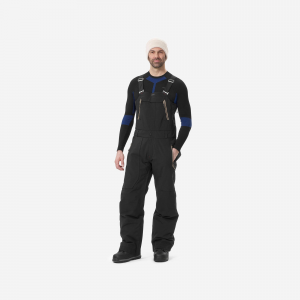 Dreamscape Men's Waterproof Snowboard Salopette Pants Snb 900 Up in Black, Size XL