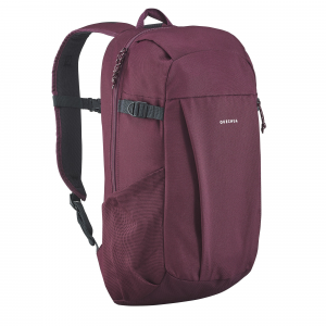 Quechua Arpenaz Nh100, Hiking 20 L Backpack in Bordeaux