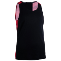 Men's/Women's Reversible Sleeveless Basketball Jersey T500 - Black/White