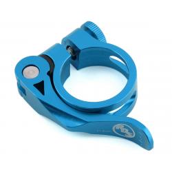 Ride Out Supply Quick Release Seat Post Clamp (Blue) (31.8mm) - SEARO8000BLU318