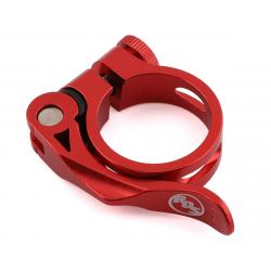 Ride Out Supply Quick Release Seat Post Clamp (Red) (34.9mm) - SEARO8100RED349