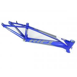 RIFT ES20 BMX Race Bike Frame (Blue/White/Grey) (Pro) - 91-1905BW