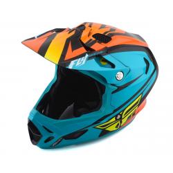 Fly Racing Werx Rival MIPS Helmet (Teal/Orange/Black) (XL) - 73-9208X