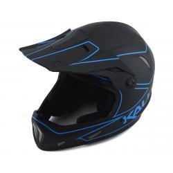 Kali Alpine Rage Full Face Helmet (Matte Black/Blue) (L) - 210919117
