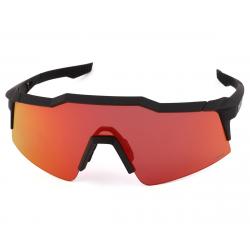 100% Speedcraft SL Sunglasses (Soft Tact Black) (HiPER Red Multilayer Lens) - 61002-412-02