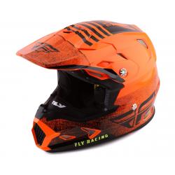 Fly Racing Toxin Embargo Full Face Helmet (Orange/Black) (Youth S) - 73-4950YS