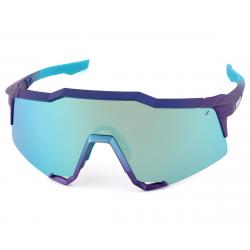 100% Speedcraft Sunglasses (Matte Metallic Into the Fade) (Blue Topaz Multilayer M... - 61001-228-01