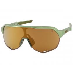 100% S2 Sunglasses (Matte Metallic Viperidae) (Bronze Multilayer Mirror Lens) - 61003-389-80
