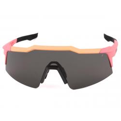 100% Speedcraft SL Sunglasses (Matte Washed Out Neon Pink) (Smoke Lens) - 61002-102-01