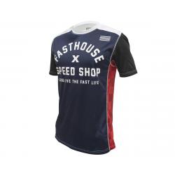 Fasthouse Inc. Classic Heritage Short Sleeve Jersey (Navy) (M) - 5811-3009