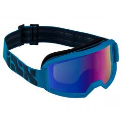 iXS Hack Goggle (Racing Blue) (Blue Mirror Lens) - 469-510-9030-043-OS