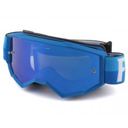 Fly Racing Zone Youth Goggle (Blue) (Sky Blue Mirror Lens) - 37-51706