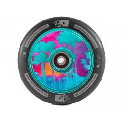 Lucky Scooters TFOX Sig Lunar Pro Scooter Wheel (Teal) (1) (110mm) - 230043