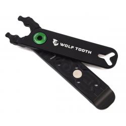 Wolf Tooth Components Master Link Combo Pliers (Black/Green Bolt) - MLCP-BLK-GRN