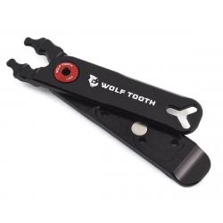Wolf Tooth Components Master Link Combo Pliers (Black/Red Bolt) - MLCP-BLK-RED
