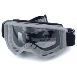 Fly Racing Focus Youth Goggle (Grey) (Clear Lens) - 37-5125