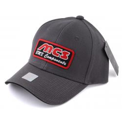 MCS BMX Components Logo Hat (Grey) (One Size Fits Most) - 5910-120-GY
