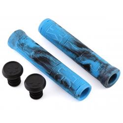 Lucky Scooters Vice Grips 2.0 Pro Scooter Grips (Black/Blue) (Pair) - 270018