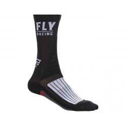 Fly Racing Factory Rider Socks (Black/White/Red) (L/XL) - 350-0505L