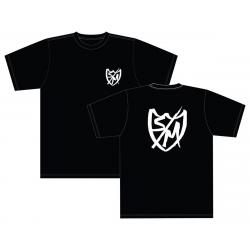 S&M Sharpie Shield T-Shirt (Black/White) (M) - 09-SSFB-B-W-M
