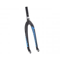 Ikon Pro 24" Carbon Forks (Black/Blue) (20mm) (1-1/8 - 1.5") - IKFK2INBKBL-20