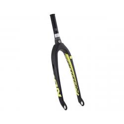 Ikon Pro 24" Carbon Forks (Black/Yellow) (20mm) (1-1/8 - 1.5") - IKFK2INBKNY-20