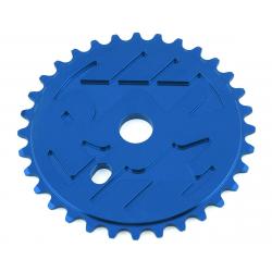 Ride Out Supply ROS Logo Sprocket (Blue) (32T) - SPRRO100032BLU