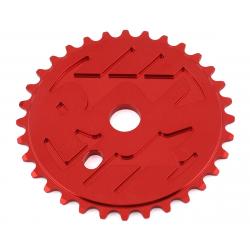 Ride Out Supply ROS Logo Sprocket (Red) (32T) - SPRRO100032RED