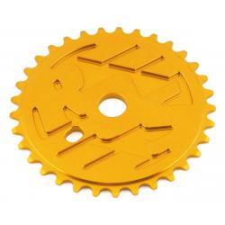 Ride Out Supply ROS Logo Sprocket (Gold) (33T) - SPRRO100033GOL