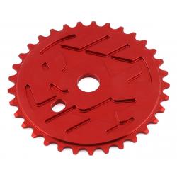 Ride Out Supply ROS Logo Sprocket (Red) (33T) - SPRRO100033RED