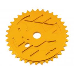 Ride Out Supply ROS Logo Sprocket (Gold) (36T) - SPRRO100036GOL