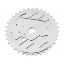 Ride Out Supply ROS Logo Sprocket (Silver) (36T) - SPRRO100036SIL