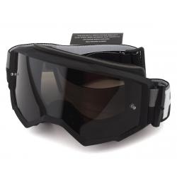 Fly Racing Zone Goggle (Black/Silver) (Mirror Smoke Lens) - 37-51484