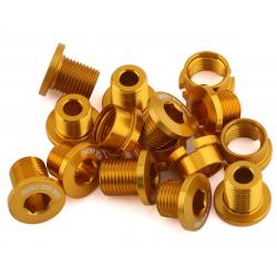 Cook Bros. Racing Alloy Chainring Bolts (Gold) (15) - CB-CB22A15PC-GD