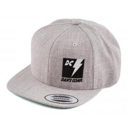 Dan's Comp Classic Snapback Hat (Heather Grey) (One Size Fits Most) - DC21-CLASSICSB-HGRY