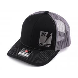Dan's Comp Trucker Hat (Black/Charcoal Grey) (One Size Fits Most) - DC21-TRUCKER-BLKGRY