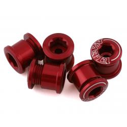 Elevn Alloy Chainring Bolts (Red) (8.5mm) - ELBO285RDRD